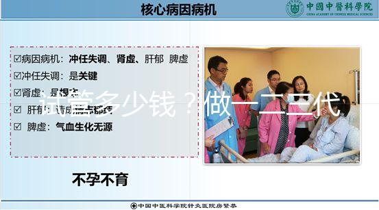 試管多少錢?做一二三代試管嬰兒收費(fèi)價(jià)目表一覽